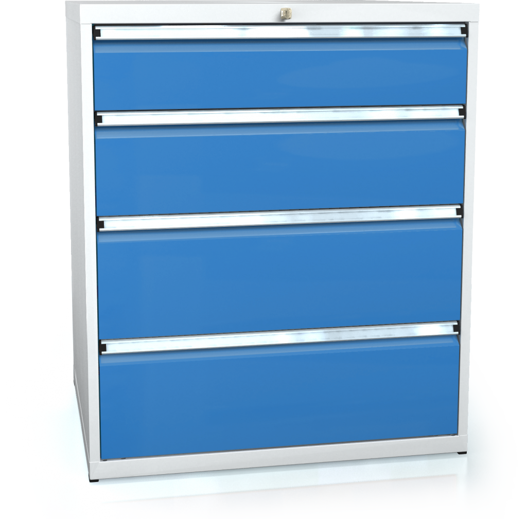 Drawer cabinet 1018 x 860 x 750 - 4x drawers
